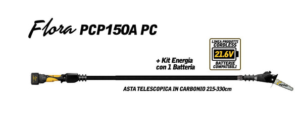 Teleskop-Gartenschere Flora PCP150A PC